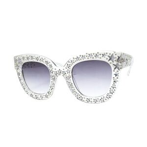 White Star Embossed Sunglasses
